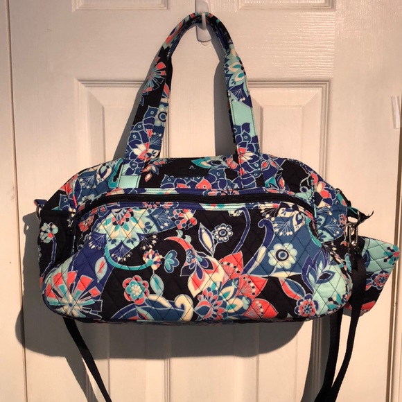 Vera Bradley Handbags - Vera Bradley Travel Duffle Bag with small wallet.
